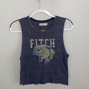 Abercrombie & Fitch Size XS Gray Tank Top